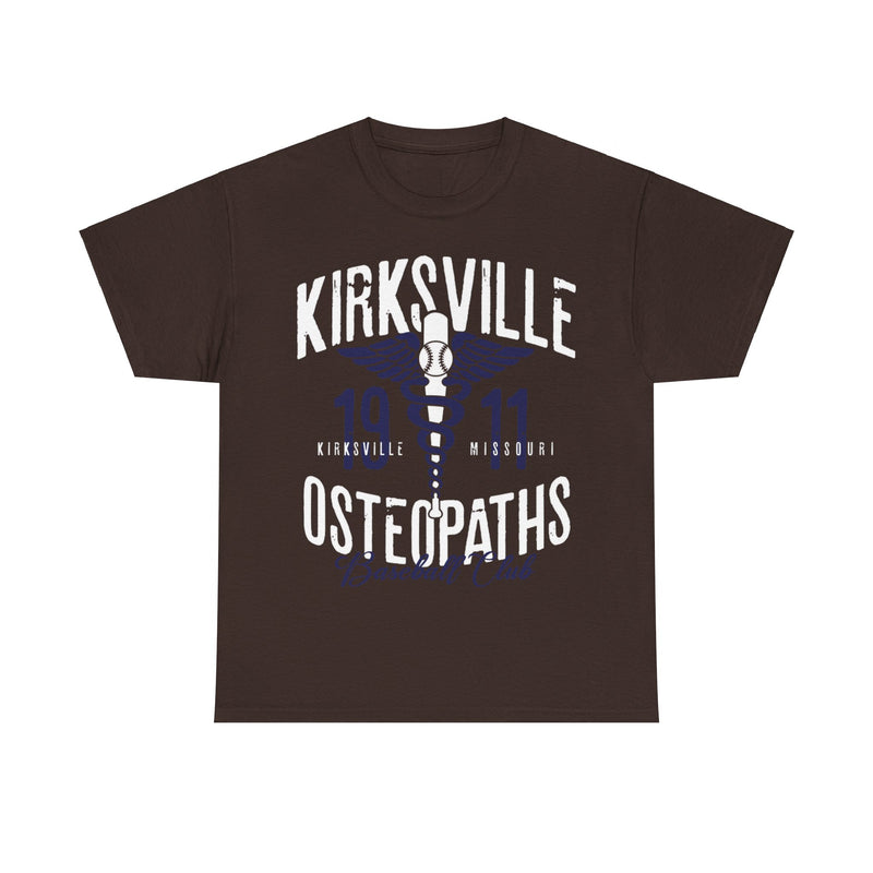 Load image into Gallery viewer, Kirksville Osteopaths Est 1911 Missouri Baseball T-shirt
