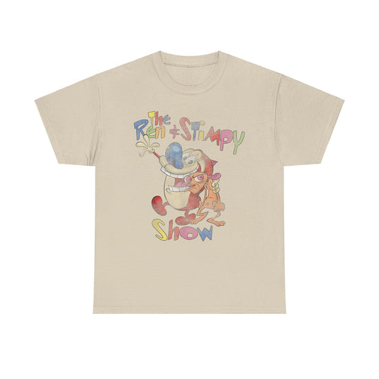 Ren Stimpy Logo Animated TV Show T-shirt