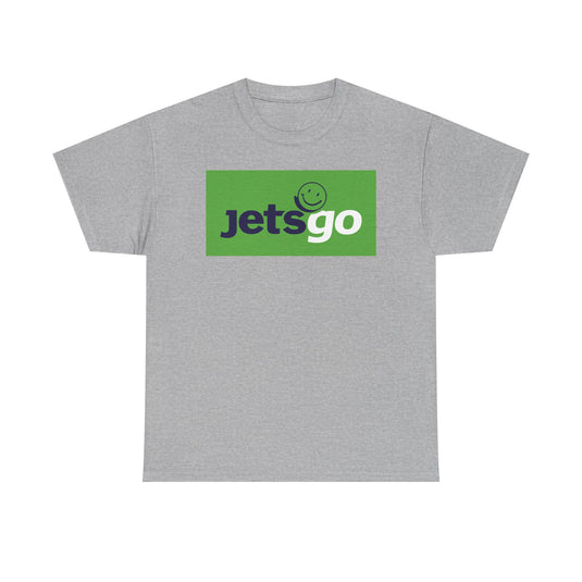 Jetsgo Canadian Airline Smiley Face Logo Vintage Aviation T-shirt