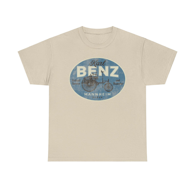 Load image into Gallery viewer, First Mercedes Benz Sign Logo Mannheim Baden Car T-shirt
