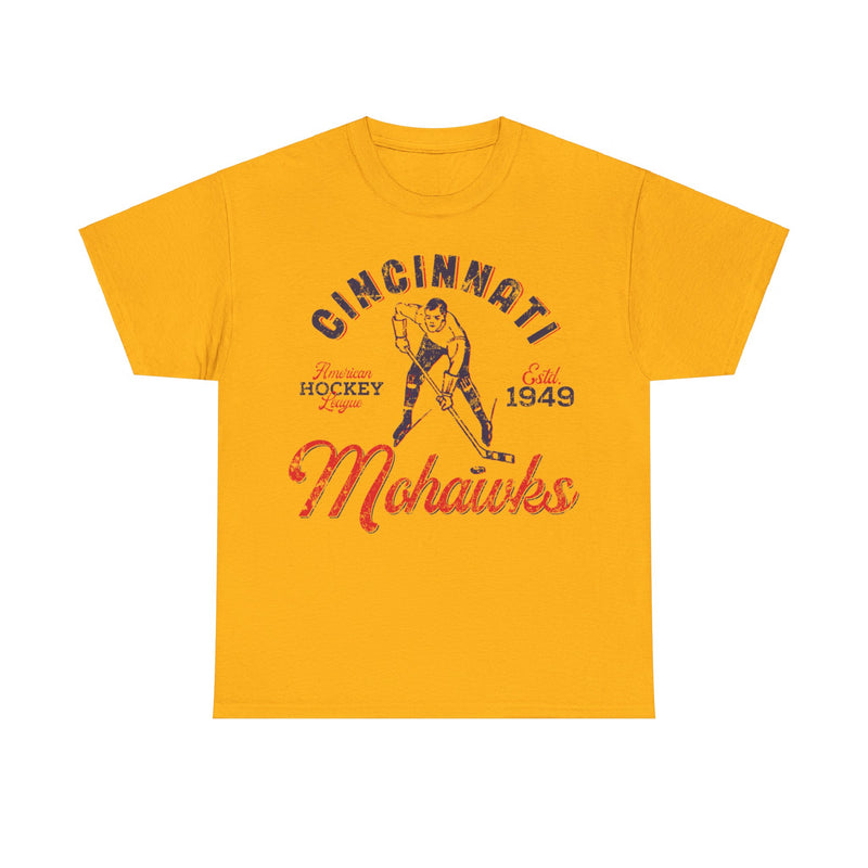 Load image into Gallery viewer, Cincinnati Mohawks Est 1949 Ohio Hockey Team T-shirt
