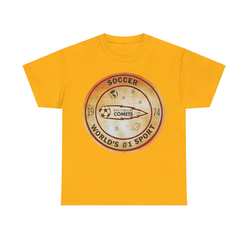 Load image into Gallery viewer, Baltimore Comets Est 1974 Maryland Soccer Team T-shirt
