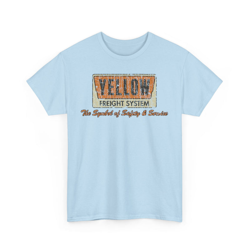 Load image into Gallery viewer, Yellow Freight Symbol of Safety 1968 Kansas Trucking Traffic T-shirt
