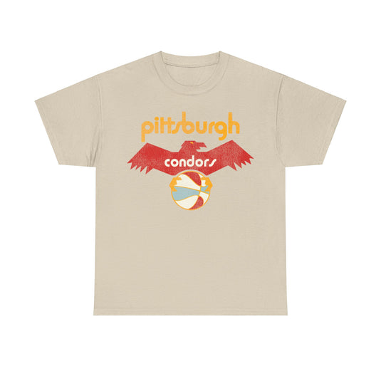 Pittsburgh Condors ABA Basketball Team Nostalgic Retro T-shirt