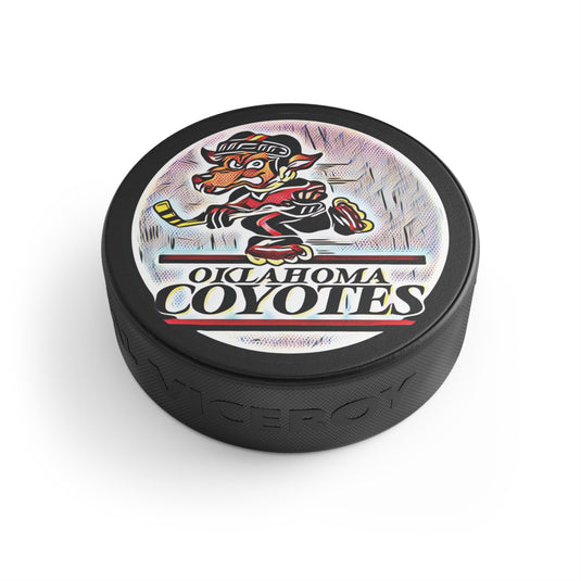 Oklahoma Coyotes Roller Hockey Puck