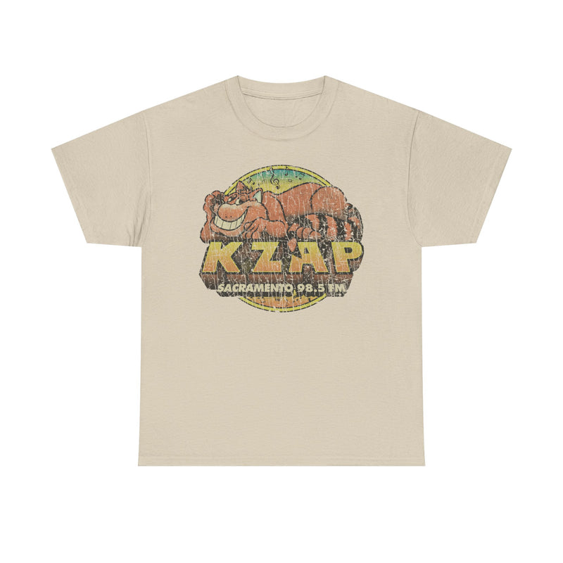 Load image into Gallery viewer, KZAP Sacramento 98.5 FM California Radio Station T-shirt
