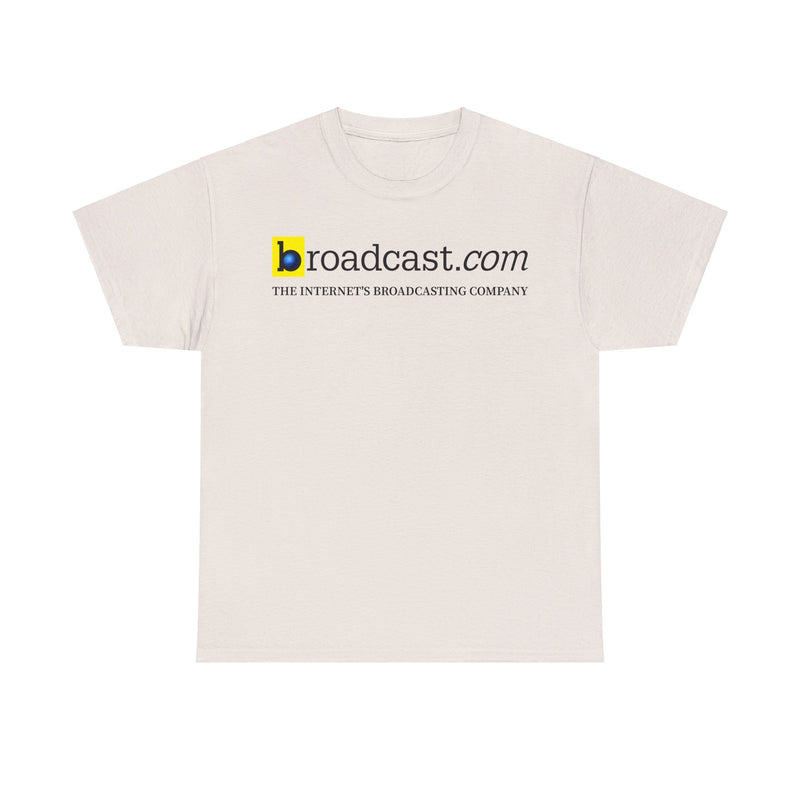 Load image into Gallery viewer, Broadcast.com Logo T-Shirt The Internet’s Broadcast Company
