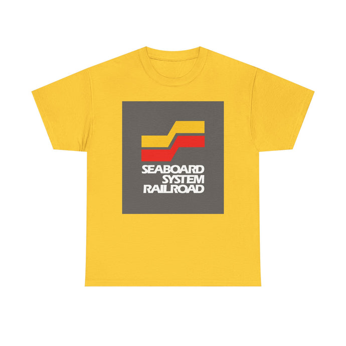 Seaboard System Railroad Logo Vintage Train Railway T-Shirt