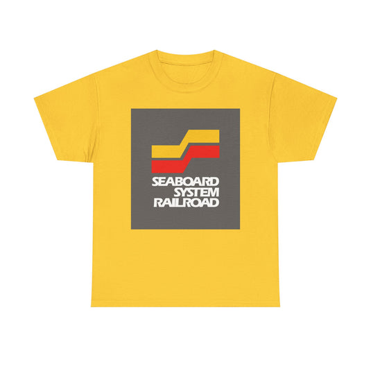 Seaboard System Railroad Logo Vintage Train Railway T-Shirt