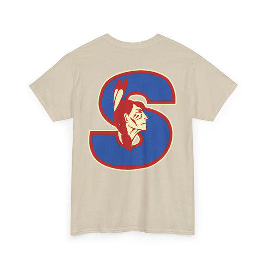 Springfield Indians Hockey Team Nostalgic 2 sided T-shirt