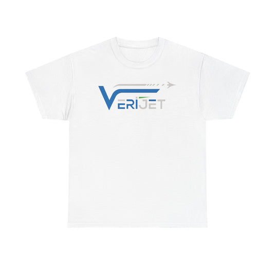 Verijet Private Jet Charter Logo T-Shirt Aviation