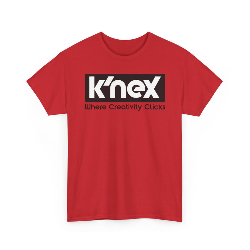 Load image into Gallery viewer, K&#39;NEX Defunct Building Toys T-Shirt Where Creativity Clicks Construction Set Tee
