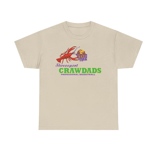 Shreveport Louisiana Crawdads Basketball 1994-1995 T-shirt