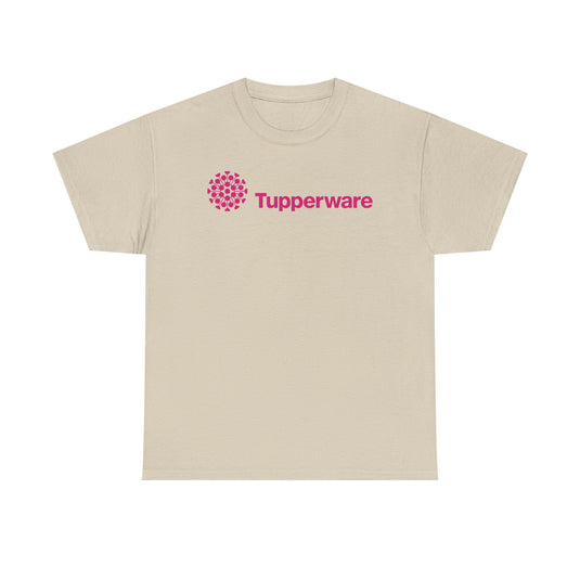 Tupperware Brands T-Shirt Bankrupt Kitchen Storage Company Logo Tee