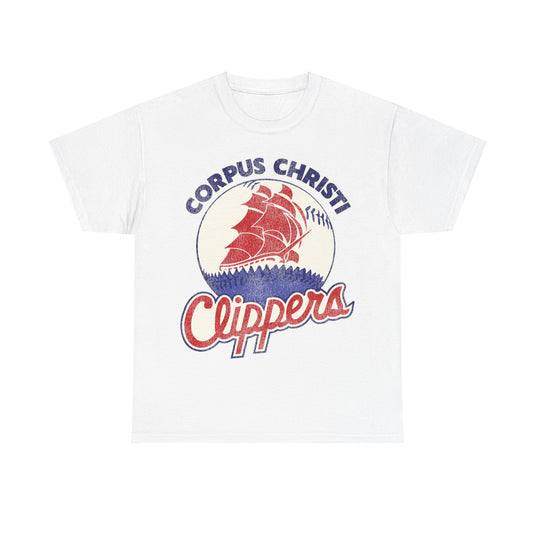 Corpus Christi Clippers Nostalgic Retro Baseball Team T-shirt