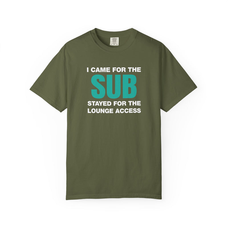 Load image into Gallery viewer, Lounge Access Credit Card Points Miles Travel Teal T-shirt
