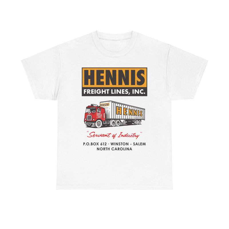 Load image into Gallery viewer, Hennis Freight Lines North Carolina Trucking T-shirt
