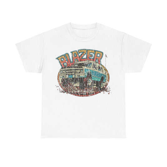 K5 Blazer 4x4 1971 Car Distressed Print T-shirt