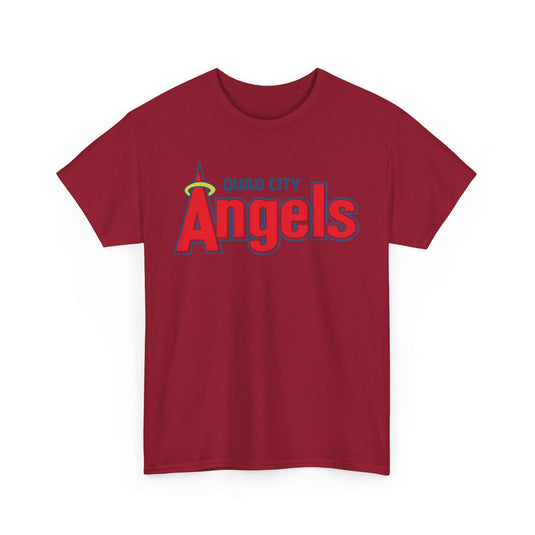 Quad City Angels Iowa 1962-1978 Baseball T-shirt