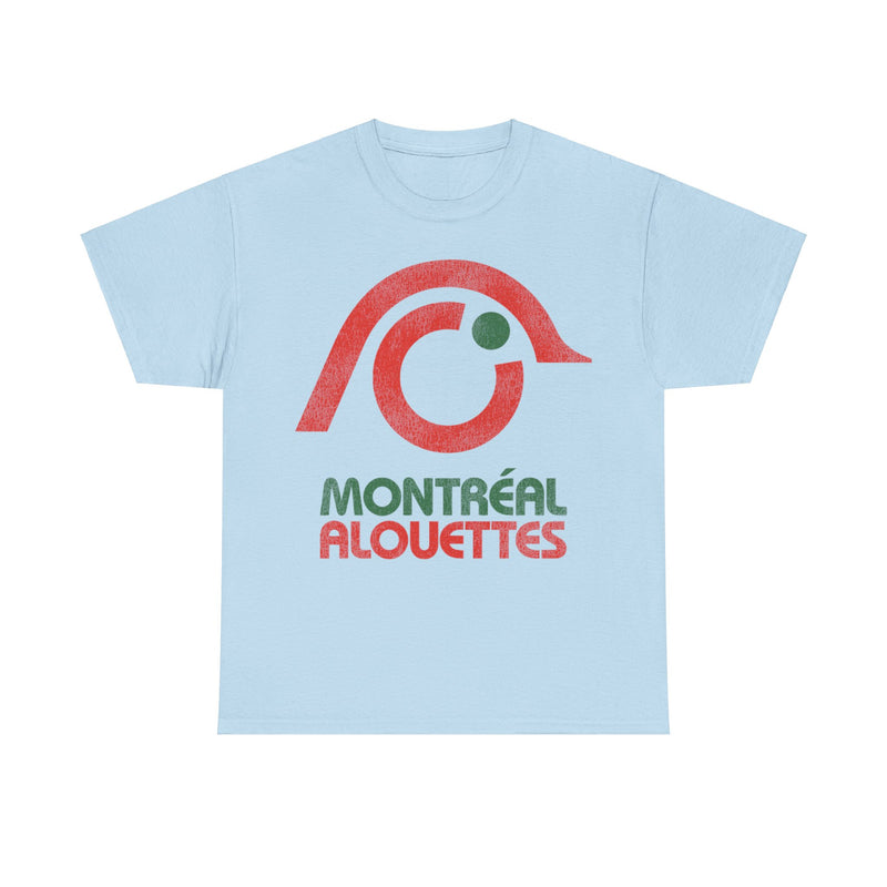 Load image into Gallery viewer, Montreal Alouettes Red Green Logo Nostalgic Football T-shirt
