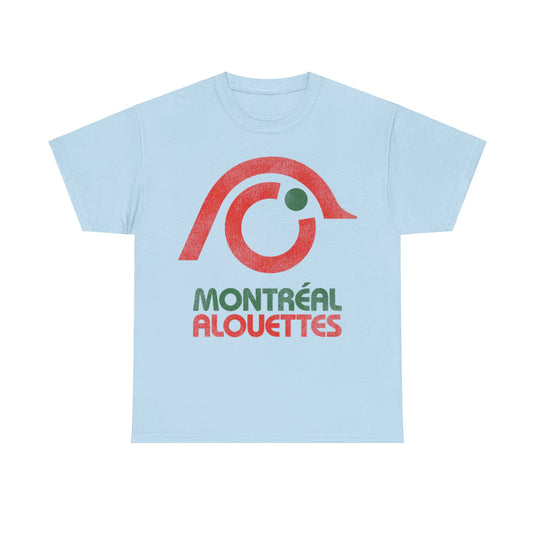 Montreal Alouettes Red Green Logo Nostalgic Football T-shirt