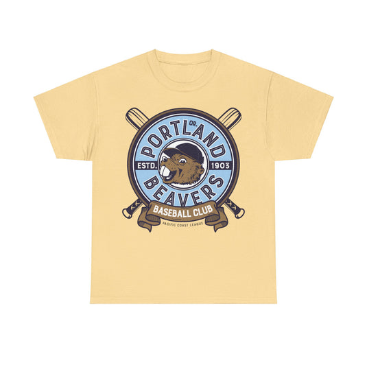 Portland Beavers Oregon Est 1903 Baseball Team T-shirt