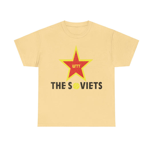 The Soviets Team Tennis Retro Nostalgic T-shirt