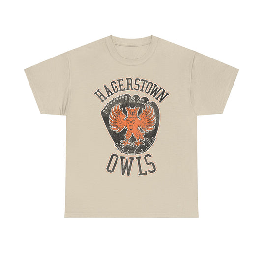 Hagerstown Owls Maryland Baseball Team T-shirt