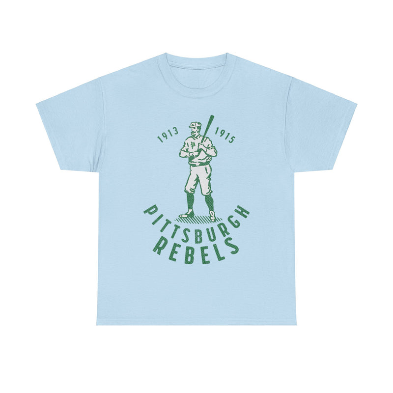 Load image into Gallery viewer, Pittsburgh Rebels Nostalgic Retro Baseball Team T-shirt
