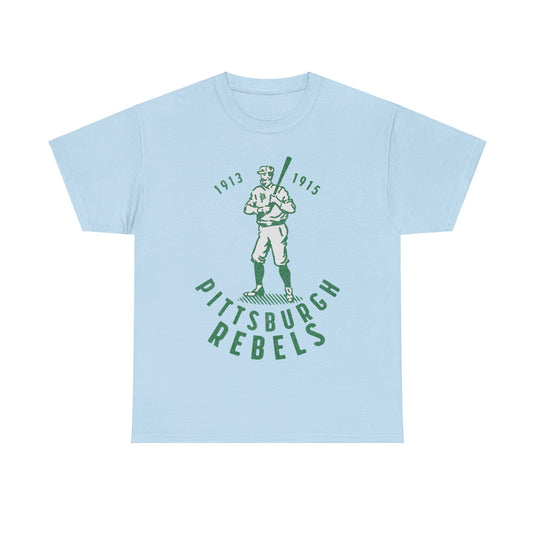 Pittsburgh Rebels Nostalgic Retro Baseball Team T-shirt