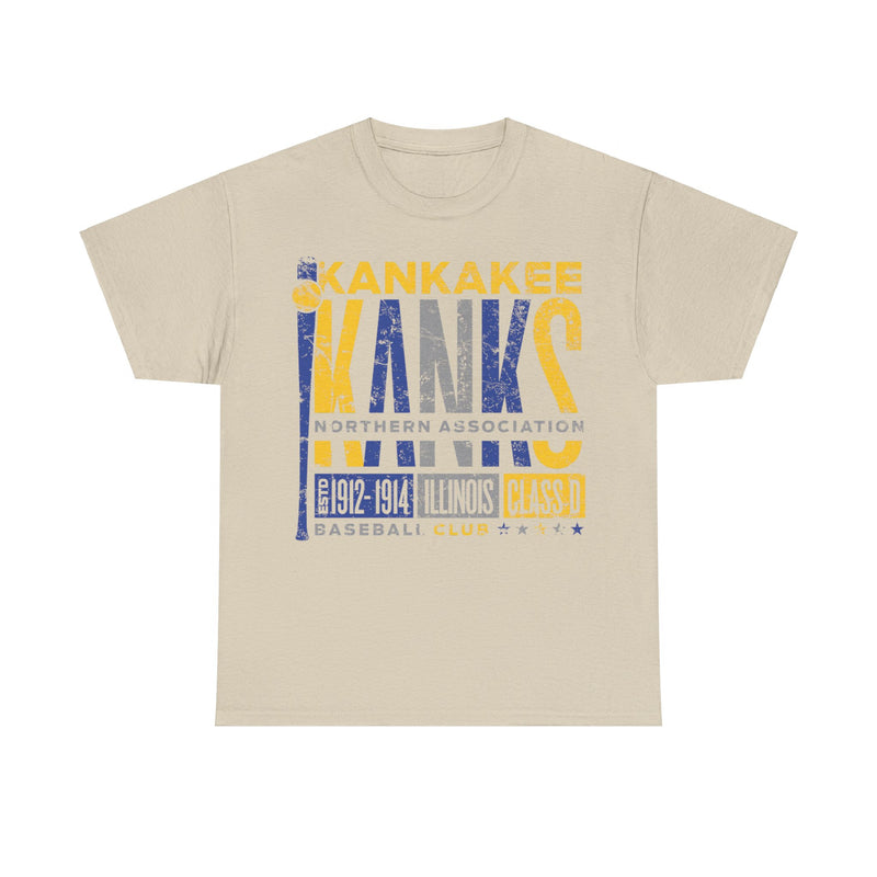 Load image into Gallery viewer, Kankakee Kanks Est 1912 Illinois Baseball T-shirt
