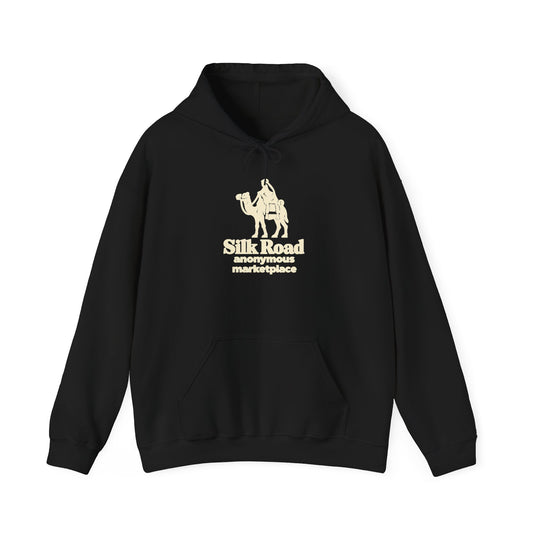 Silk Road Anonymous Marketplace Nostalgic Logo Pullover Hoody