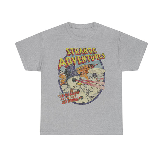 Invaders From The Ice World Strange Adventures Comic Book T-shirt