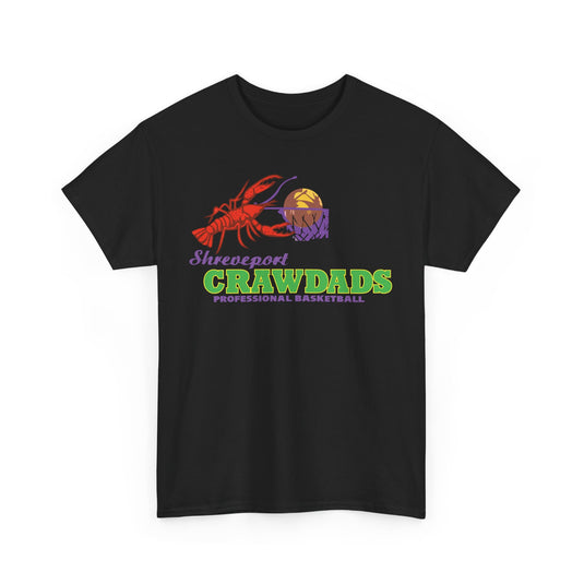 Shreveport Louisiana Crawdads Basketball 1994-1995 T-shirt