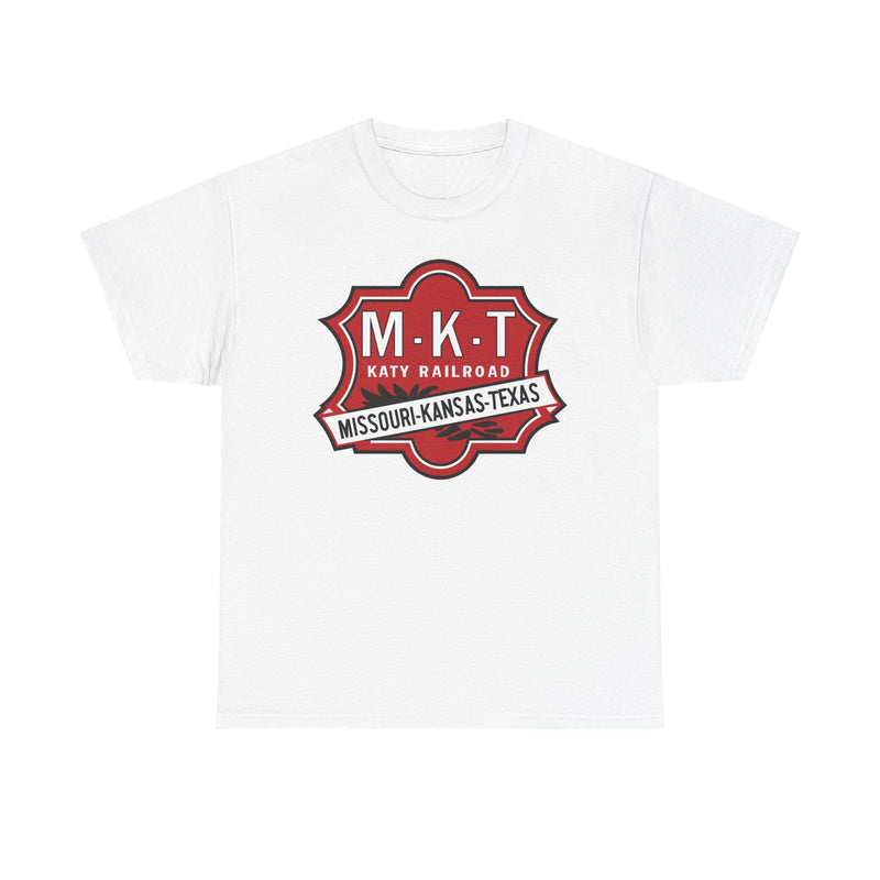 Load image into Gallery viewer, MKT Katy Railroad Missouri Kansas Texas Vintage Train Logo T-Shirt
