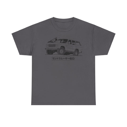 Toyota Land Cruiser 60 Series Japanese Car T-shirt