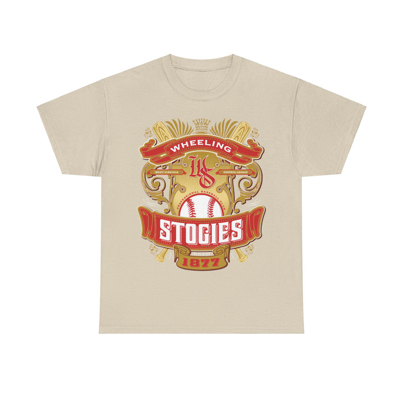 Load image into Gallery viewer, Wheeling Stogies Est 1877 West Virginia Baseball T-shirt
