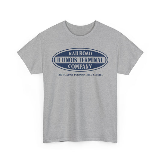 Illinois Terminal Personalized Service Railroad Logo Train T-Shirt