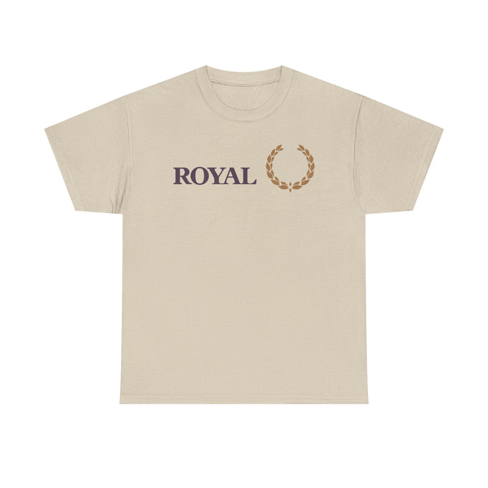 Royal Laurel Wreath Logo Premium Carrier Aviation Memorabilia T-shirt