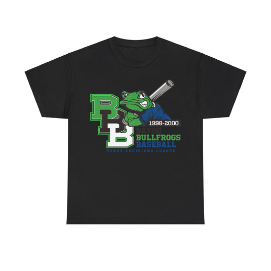 Bayou Bullfrogs Est 1998 Louisiana Baseball Team T-shirt