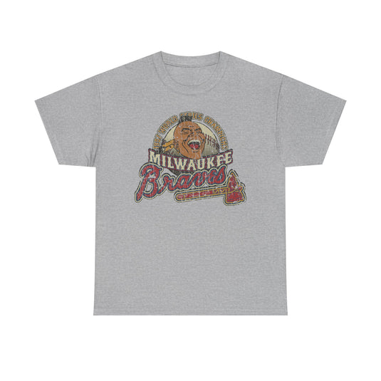 Milwaukee Braves World Champions Baseball Team T-shirt