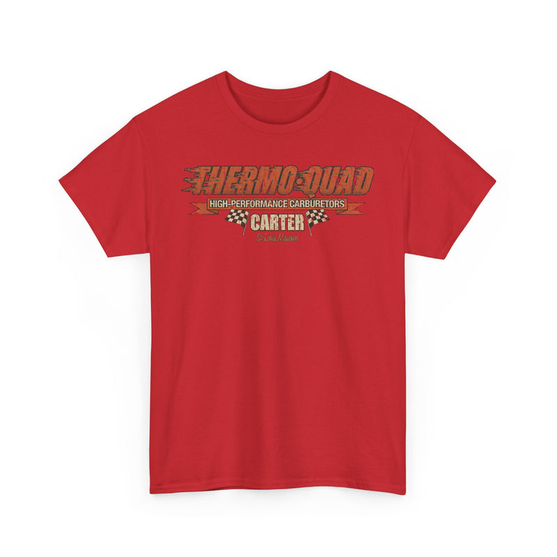 Load image into Gallery viewer, ThermoQuad High-Performance Carburetors 1971 St. Louis Missouri Carter Car Company T-shirt
