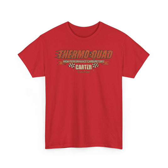 ThermoQuad High-Performance Carburetors 1971 St. Louis Missouri Carter Car Company T-shirt