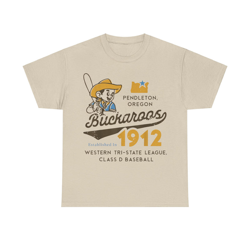 Load image into Gallery viewer, Pendleton Buckaroos Oregon Nostalgic Retro Baseball Team T-shirt
