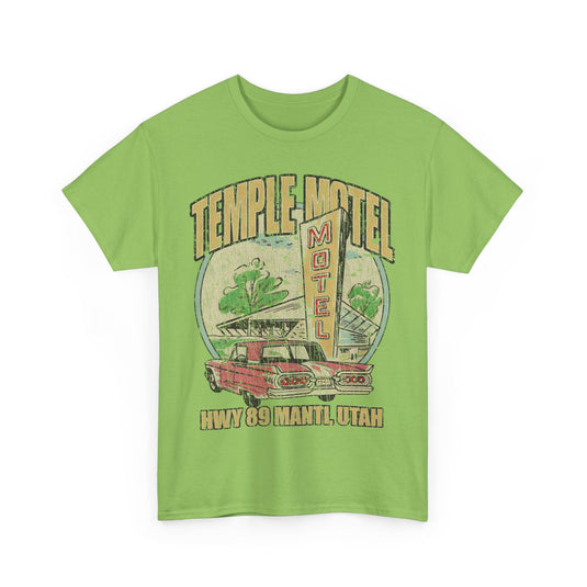 Temple Motel Manti Utah 1959 Hwy 89 T-shirt