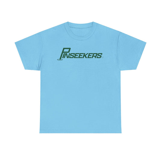 DeForest PinSeekers T-Shirt Defunct Golf Course Bankrupt Company Logo Tee
