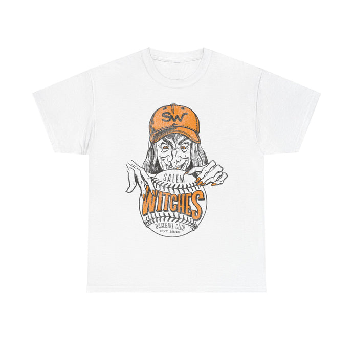 Salem Witches Nostalgic Retro Baseball Team T-shirt