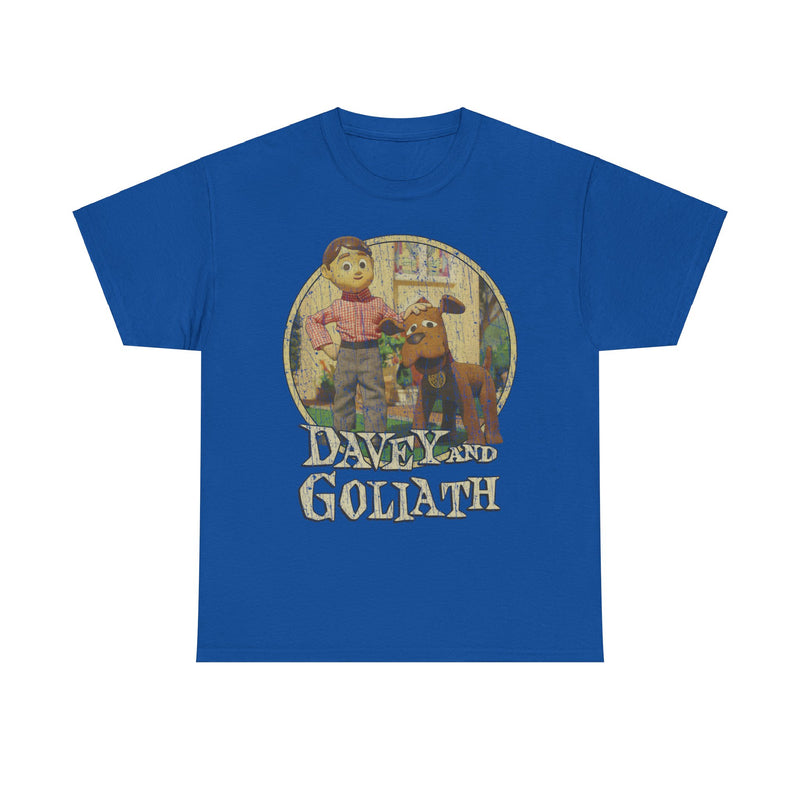 Load image into Gallery viewer, Davey and Goliath 1961 Animated TV Show T-shirt
