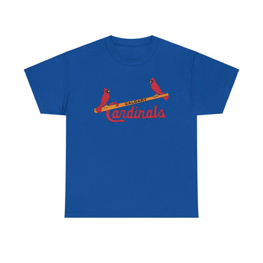 Calgary Cardinals Pioneer League '77-78 Canada Baseball T-shirt