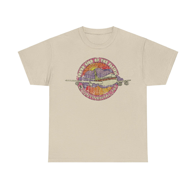 Load image into Gallery viewer, Continental Airlines 1971 Distressed Print T-shirt
